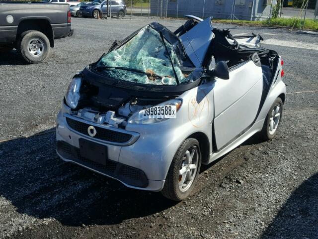 WMEEK3BA8FK832904 - 2015 SMART FORTWO PAS 银色 照片 2