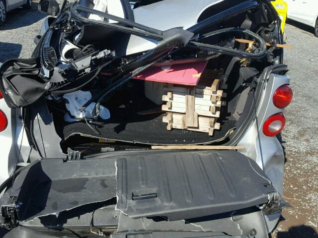 WMEEK3BA8FK832904 - 2015 SMART FORTWO PAS 银色 照片 6