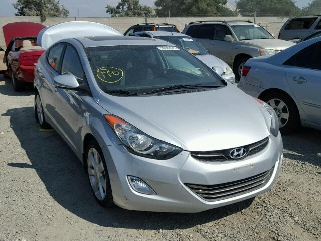 5NPDH4AE5DH281295 - 2013 HYUNDAI ELANTRA GL SILVER photo 1