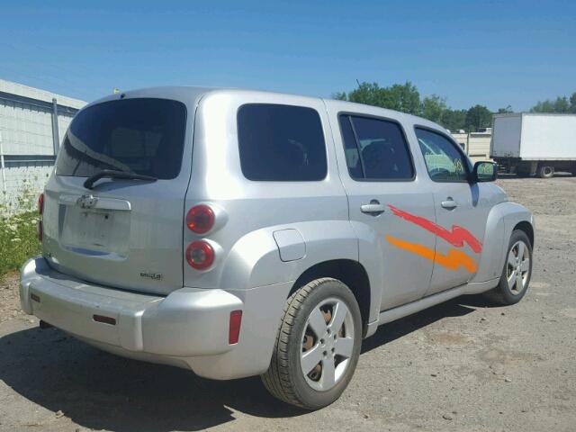 3GNBAADB4AS520856 - 2010 CHEVROLET HHR LS SILVER photo 4