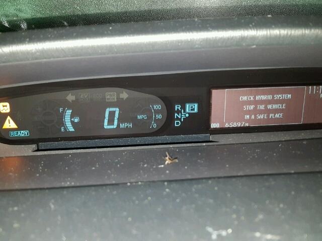 JTDKN3DU5D5565362 - 2013 TOYOTA PRIUS RED photo 8