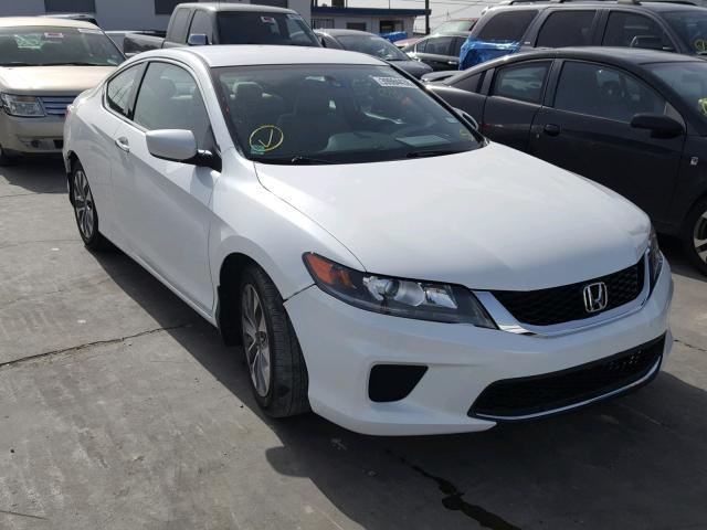 1HGCT1B3XEA007199 - 2014 HONDA ACCORD LX- WHITE photo 1