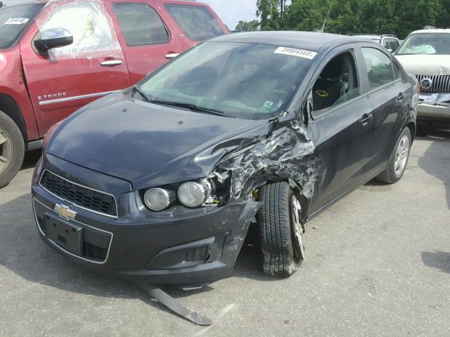 1G1JA5SH5E4164130 - 2014 CHEVROLET SONIC LS 黑色 照片 2