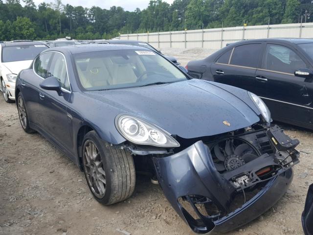 WP0AB2A7XAL064116 - 2010 PORSCHE PANAMERA S BLUE photo 1