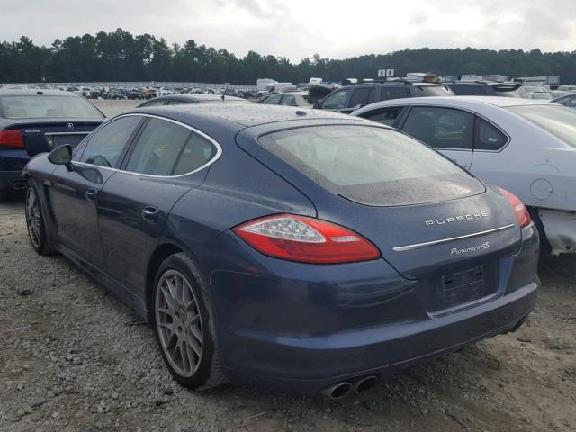 WP0AB2A7XAL064116 - 2010 PORSCHE PANAMERA S BLUE photo 3