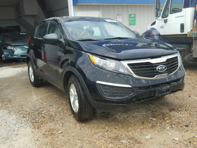 KNDPB3A29C7186837 - 2012 KIA SPORTAGE B BLACK photo 1