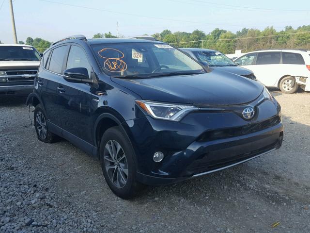 JTMRJREV5JD175688 - 2018 TOYOTA RAV4 HV LE BLUE photo 1