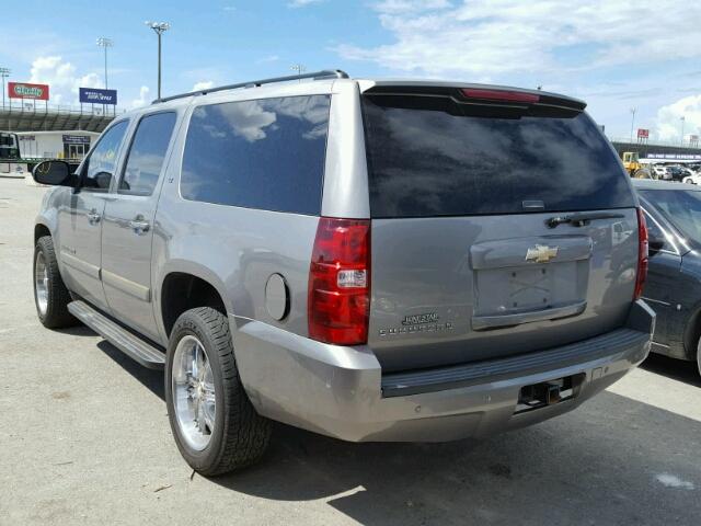 3GNFC16J78G167817 - 2008 CHEVROLET SUBURBAN C GRAY photo 3