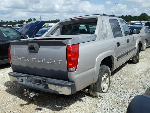 3GNEC12Z05G166818 - 2005 CHEVROLET AVALANCHE BEIGE photo 4