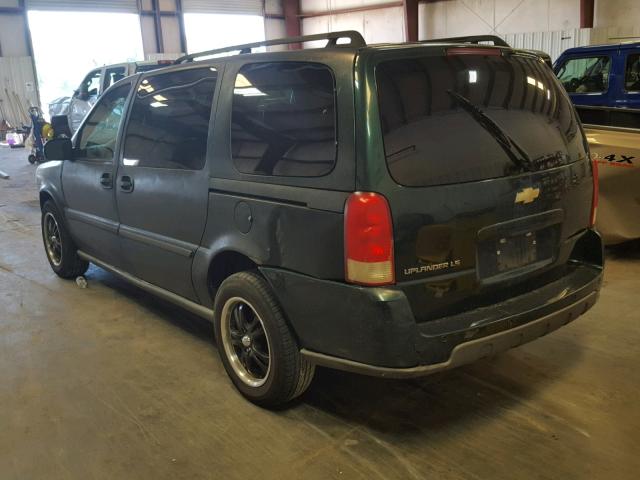 1GNDV23L25D209266 - 2005 CHEVROLET UPLANDER L მწვანე ფოტო 3