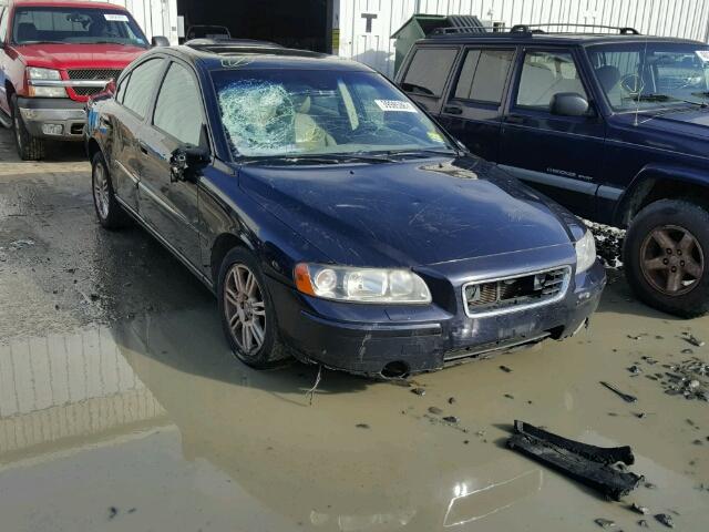 YV1RH592372634493 - 2007 VOLVO S60 2.5T BLUE photo 1