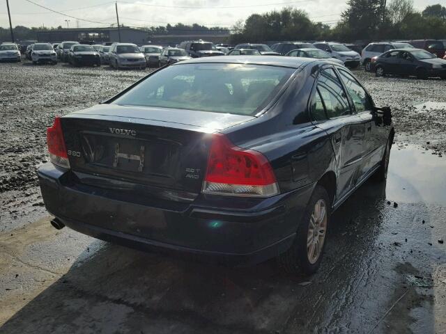 YV1RH592372634493 - 2007 VOLVO S60 2.5T BLUE photo 4