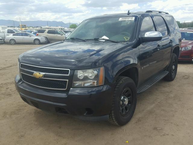 1GNFC13J87J141812 - 2007 CHEVROLET TAHOE C150 BLACK photo 2