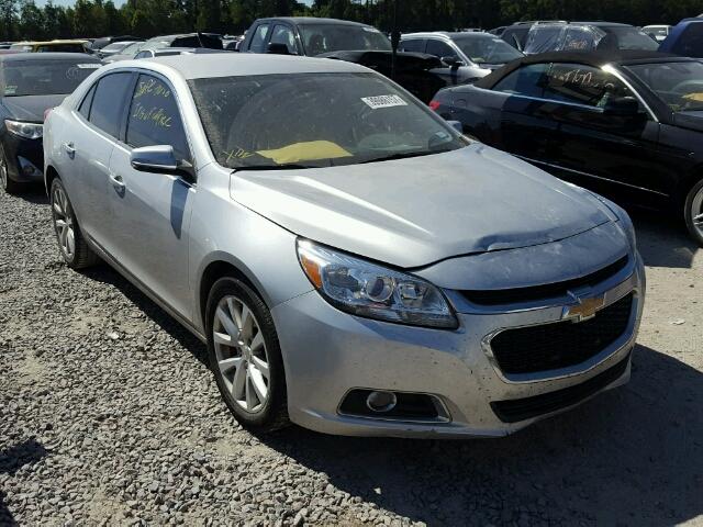 1G11D5SL6FF123877 - 2015 CHEVROLET MALIBU SILVER photo 1