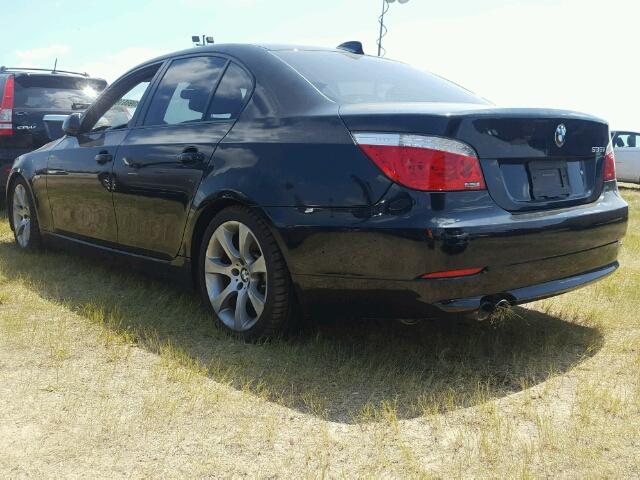 WBANW1C54AC163846 - 2010 BMW 535 I BLACK photo 3