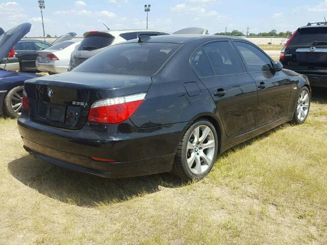 WBANW1C54AC163846 - 2010 BMW 535 I BLACK photo 4