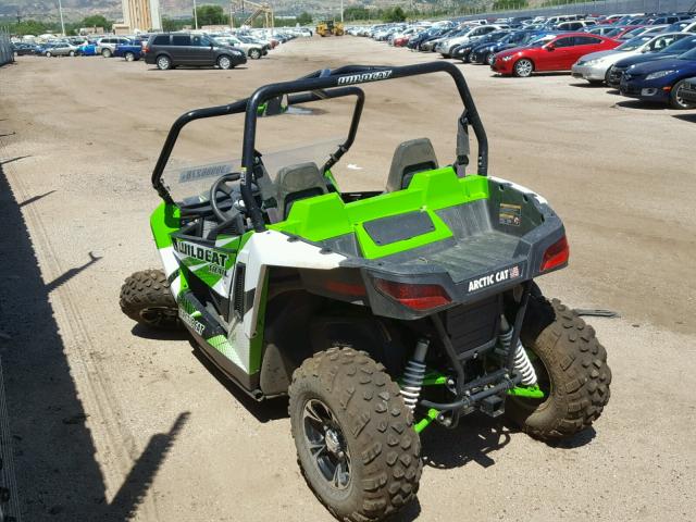 4UF15MPV8FT303722 - 2015 ARCTIC CAT WILDCAT GREEN photo 3