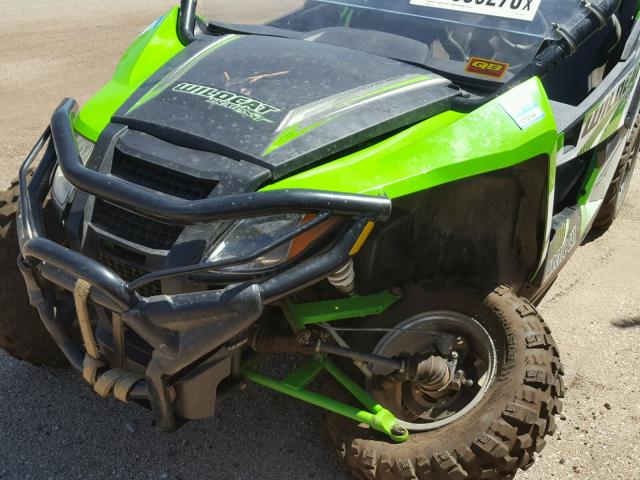 4UF15MPV8FT303722 - 2015 ARCTIC CAT WILDCAT GREEN photo 9