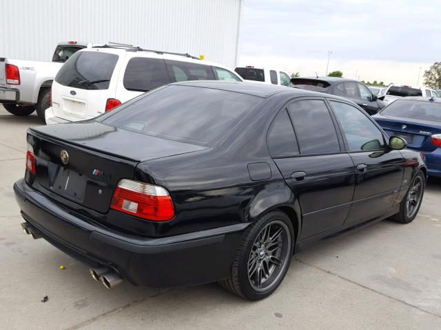 WBSDE934X2CF90615 - 2002 BMW M5 BLACK photo 4