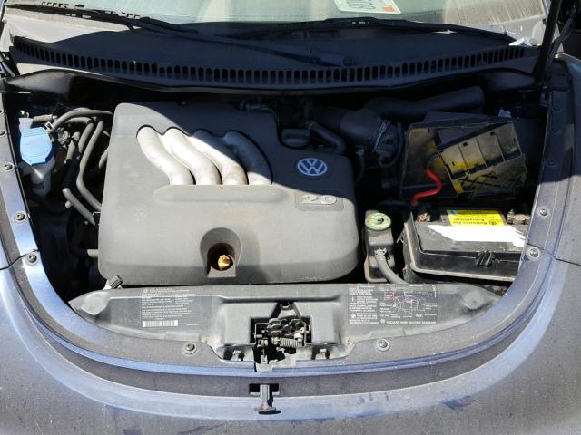 3VWCK21C42M406033 - 2002 VOLKSWAGEN NEW BEETLE 蓝色 照片 7