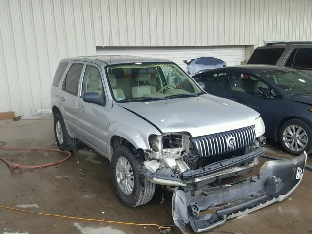 4M2CU56136KJ12412 - 2006 MERCURY MARINER SILVER photo 1