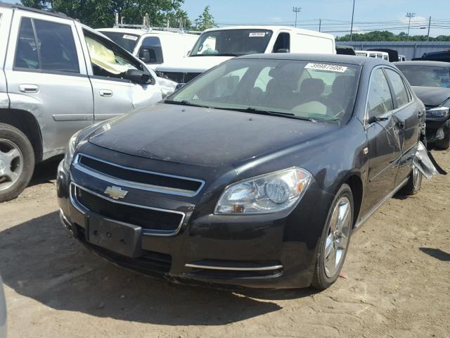 1G1ZH57B884301522 - 2008 CHEVROLET MALIBU 1LT შავი ფოტო 2