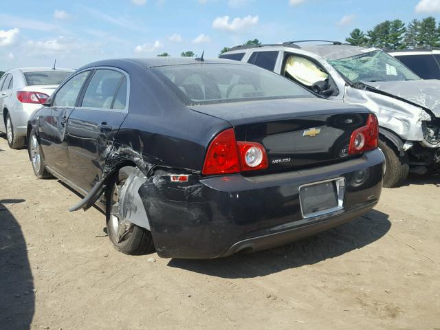 1G1ZH57B884301522 - 2008 CHEVROLET MALIBU 1LT შავი ფოტო 3