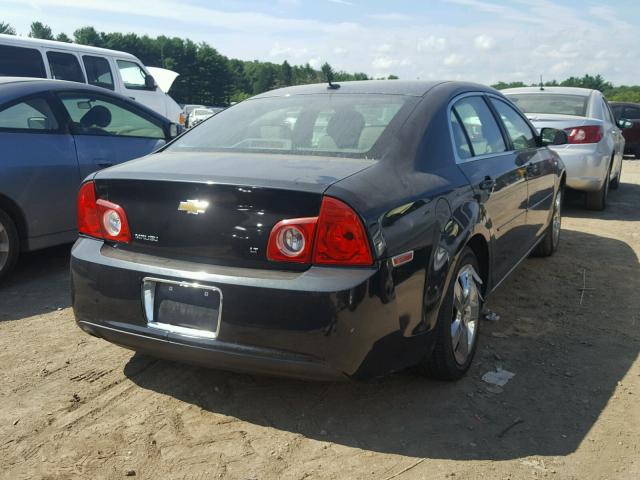 1G1ZH57B884301522 - 2008 CHEVROLET MALIBU 1LT შავი ფოტო 4