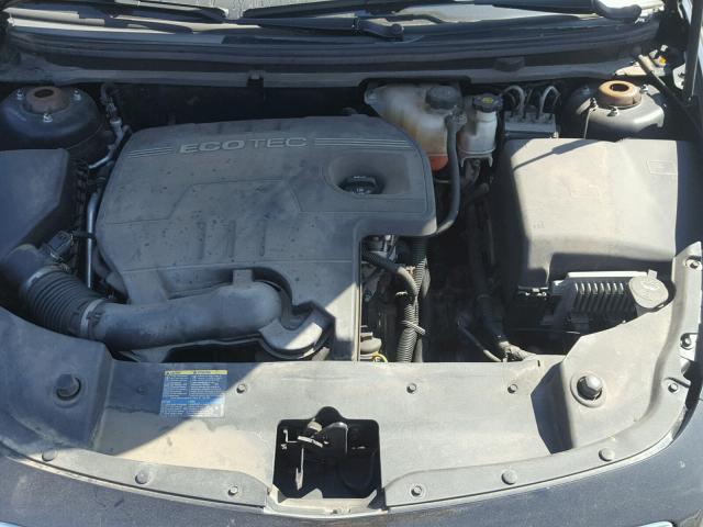 1G1ZH57B884301522 - 2008 CHEVROLET MALIBU 1LT შავი ფოტო 7