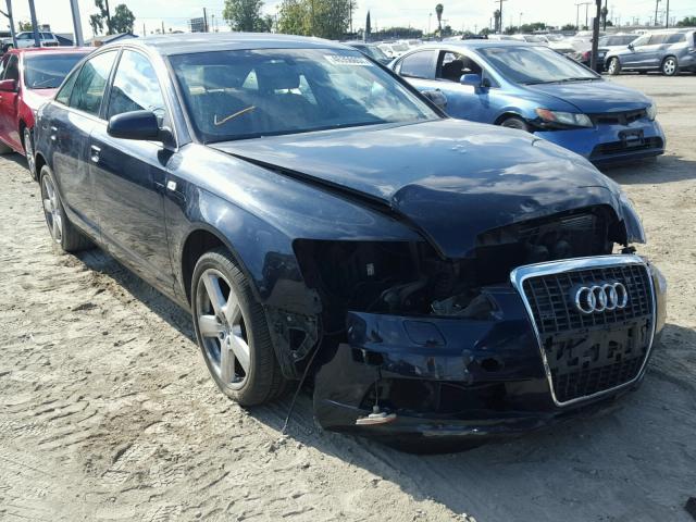 WAUDH94FX8N044905 - 2008 AUDI A6 3.2 QUA BLUE photo 1