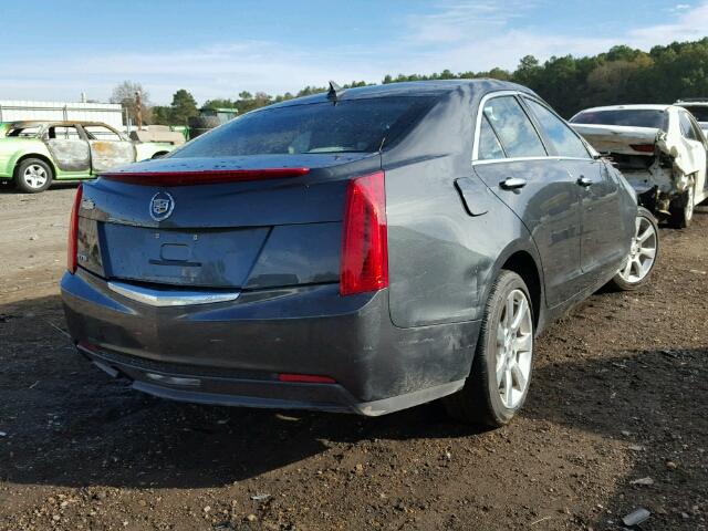 1G6AA5RA2E0190162 - 2014 CADILLAC ATS GRAY photo 4