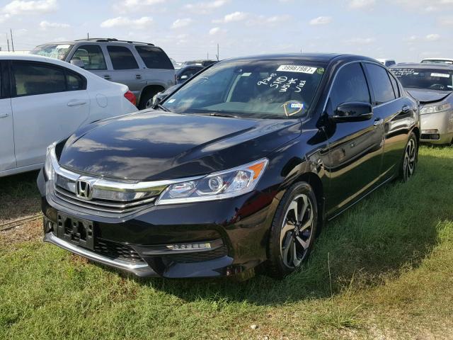 1HGCR2F97HA100916 - 2017 HONDA ACCORD BLACK photo 2