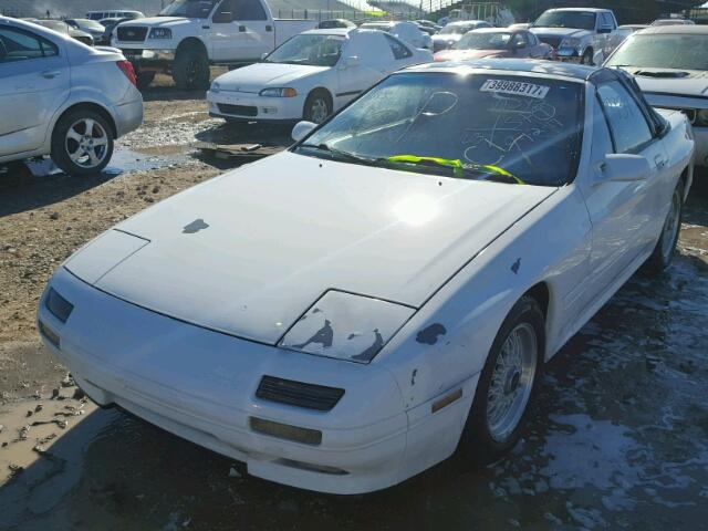 JM1FC3511K0701444 - 1989 MAZDA RX7 WHITE photo 2