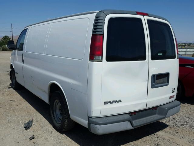 1GTEG15W111203785 - 2001 GMC SAVANA G15 WHITE photo 3