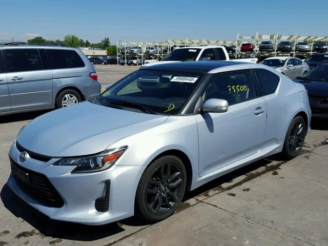 JTKJF5C73E3067523 - 2014 TOYOTA SCION TC 灰色 照片 2
