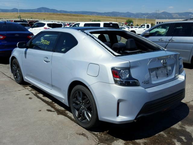 JTKJF5C73E3067523 - 2014 TOYOTA SCION TC 灰色 照片 3