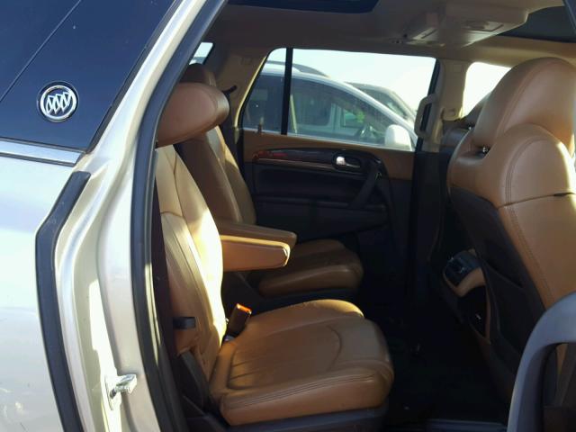 5GAKRDKD1DJ231853 - 2013 BUICK ENCLAVE ოქროსფერი ფოტო 6