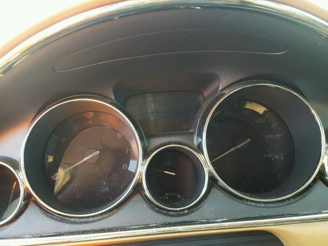 5GAKRDKD1DJ231853 - 2013 BUICK ENCLAVE ოქროსფერი ფოტო 8