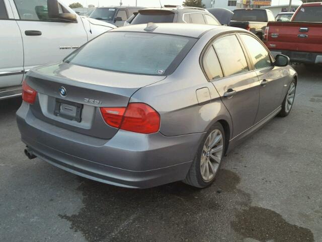 WBAPH7G53BNN06426 - 2011 BMW 328 I GRAY photo 4