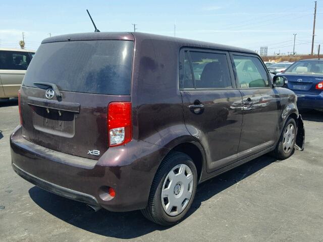 JTLZE4FE6EJ052841 - 2014 TOYOTA SCION XB Púrpura foto 4