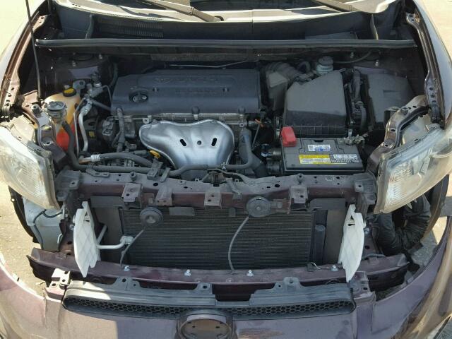 JTLZE4FE6EJ052841 - 2014 TOYOTA SCION XB Púrpura foto 7