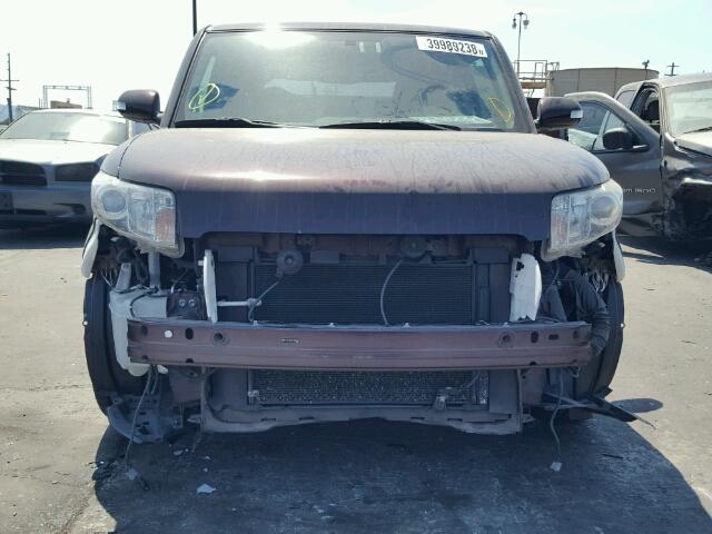 JTLZE4FE6EJ052841 - 2014 TOYOTA SCION XB Púrpura foto 9