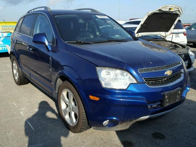 3GNAL4EK9DS567052 - 2013 CHEVROLET CAPTIVA BLUE photo 1