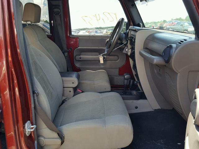 1J4GA591X7L178392 - 2007 JEEP WRANGLER S Narıncı foto 5