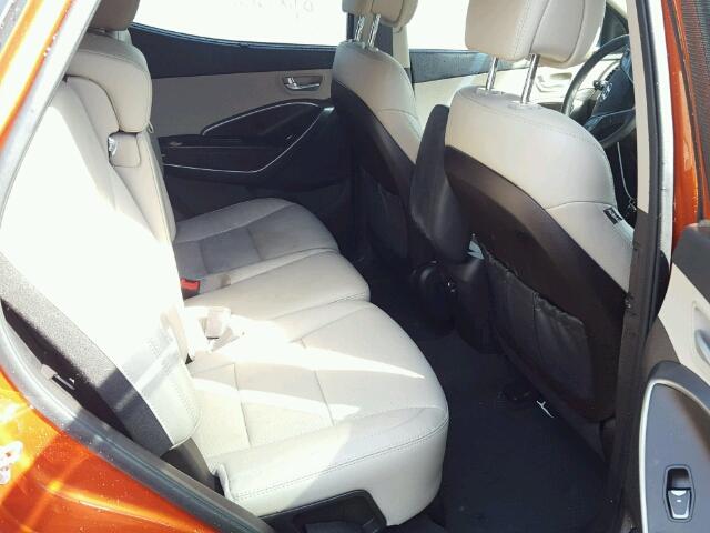 5XYZU4LA3HG477292 - 2017 HYUNDAI SANTA FE S 橙色 照片 6