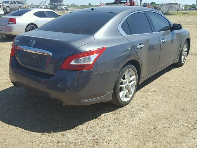 1N4AA51E19C804253 - 2009 NISSAN MAXIMA BLACK photo 4