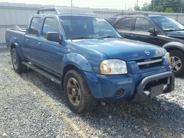 1N6ED29Y54C466958 - 2004 NISSAN FRONTIER C TEAL photo 1