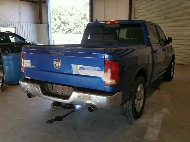 1C6RR6LT1GS263125 - 2016 RAM 1500 SLT BLUE photo 4