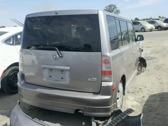 JTLKT324964039869 - 2006 TOYOTA SCION XB Gümüş foto 4