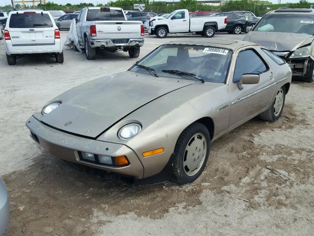 WP0JB0928DS861424 - 1983 PORSCHE 928 S GRAY photo 2